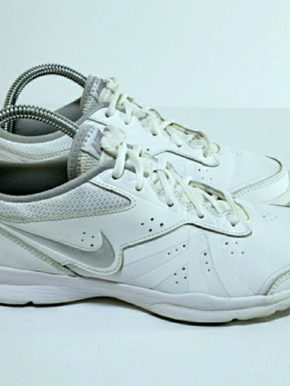 Womens White Nike 100 Cross Trainer Sneakers